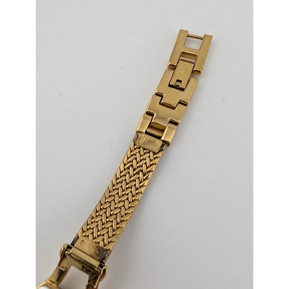 Anne Klein Diamond Watch‎ Women 21mm Gold Tone 7